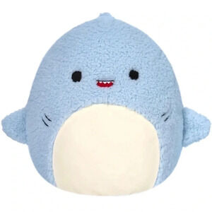 Squishmallows Fuzz-A-Mallows David the Blue Shark 12" Plush Stuffed Animal- NWOT
